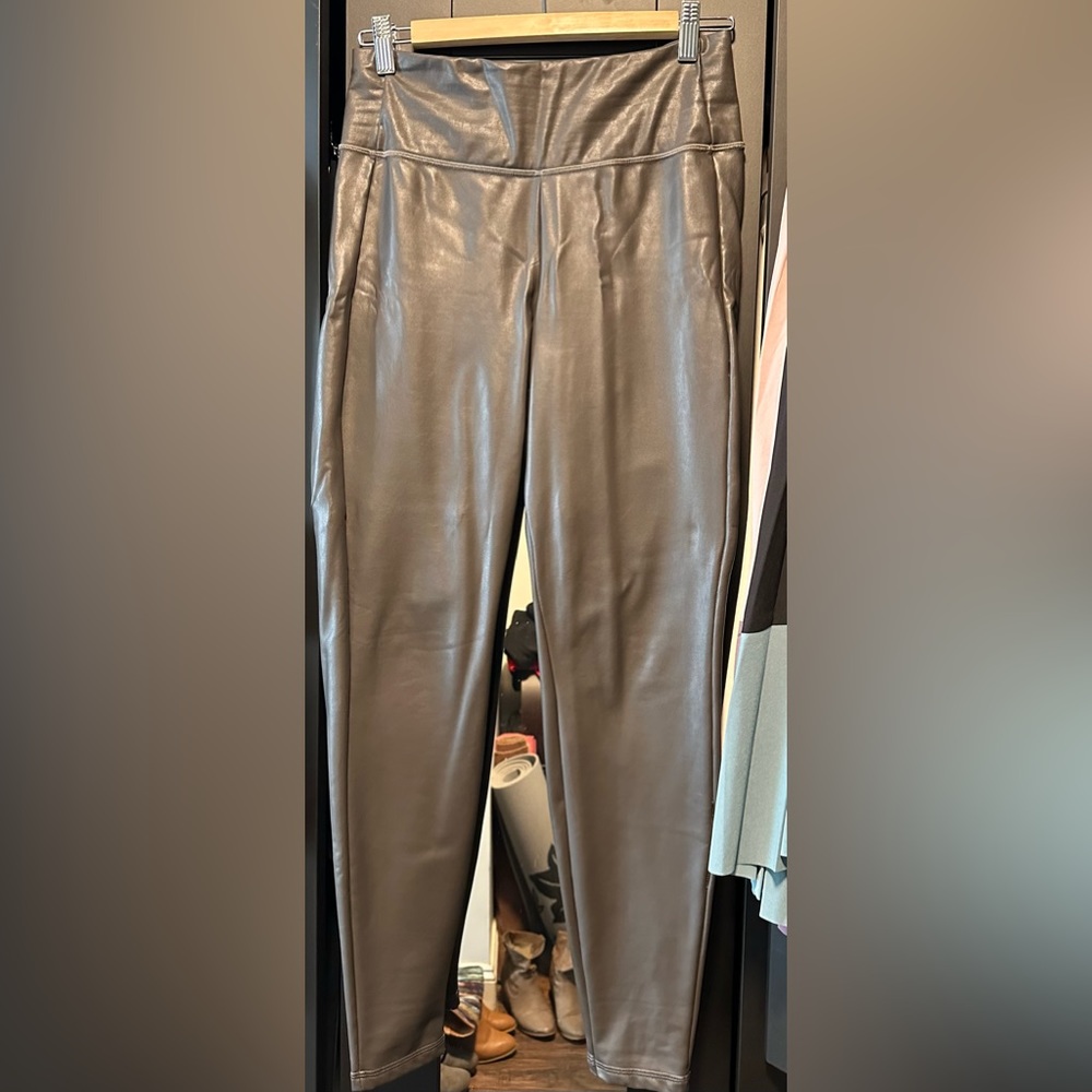 Athleta faux leather pants